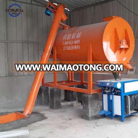 China factory economy simple small production line dry mortar mixer with packing 5t/h mix plant